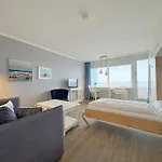 Haus Metropol App 130 mit Meerblick und Balkon